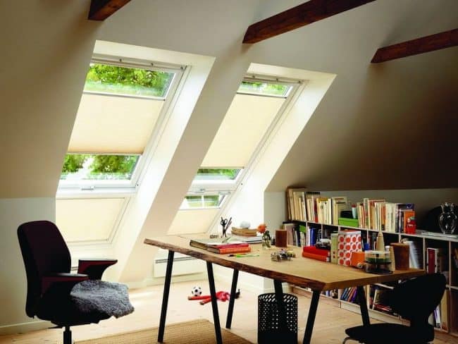 Curtains on the Skylights