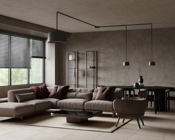 Interior design 2022 - fashion trends, current trends, stylish design methods