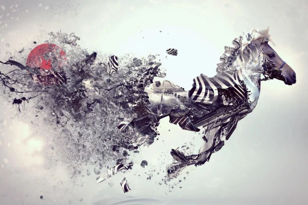 Abstract Animal Wallpaper