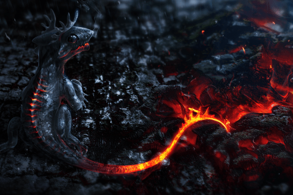 Baby Dragon Wallpaper