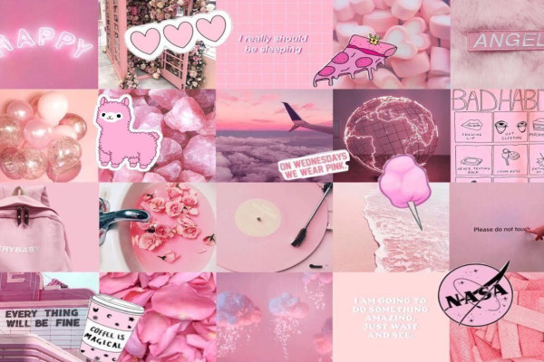Pink Aesthetic Tumblr Laptop Wallpaper