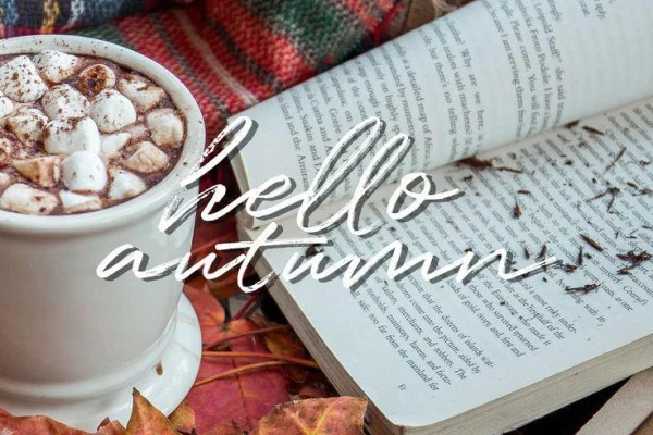 Hello Autumn Aesthetic Wallpaper
