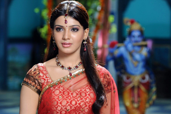 Samantha Saree Wallpaper