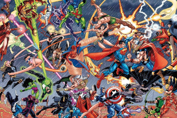 Marvel Vs. DC Wallpaper