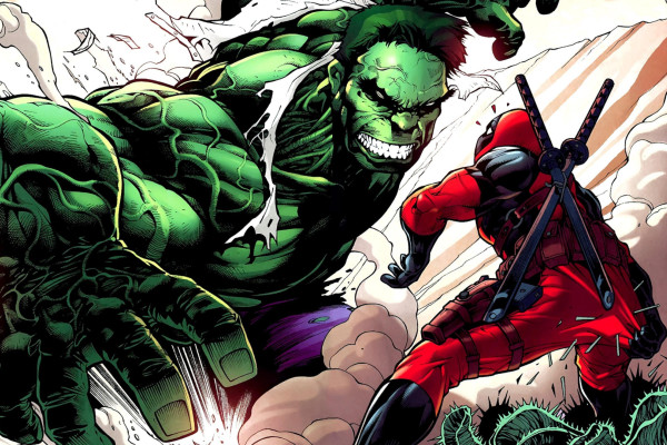 Hulk vs Deadpool Wallpaper