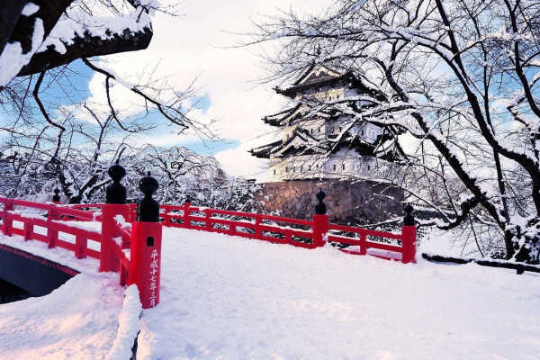 Japan Winter Nature Wallpaper