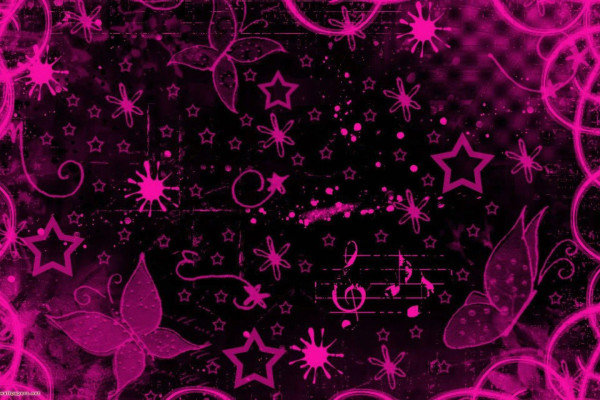 Black and Pink Wallpaper