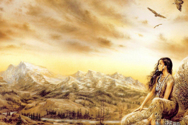 Native American Art Wallpaper