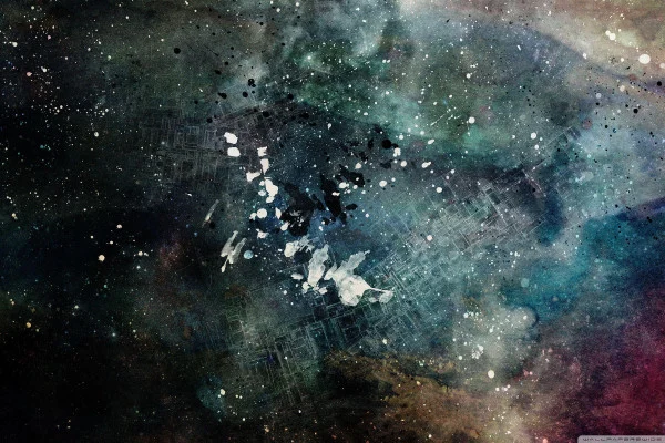 Abstract Space Wallpaper