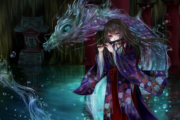 Japanese Anime Dragon Wallpaper