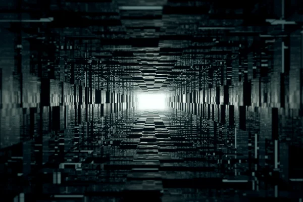 4K 3D Geometric Wallpaper