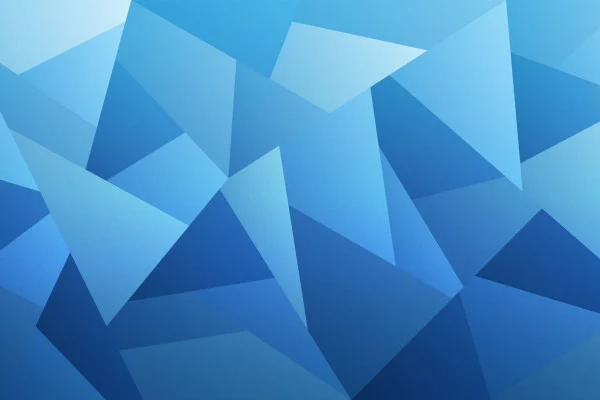 Blue Triangle Wallpaper
