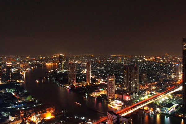 Bangkok at Night Wallpaper