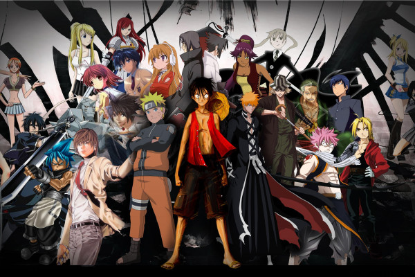 Japanese Anime TV Shows Wallpaper