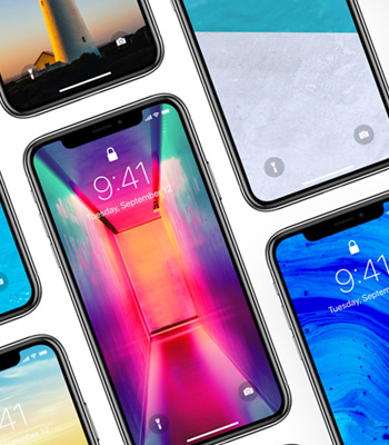 Devices with custom wallpapers
